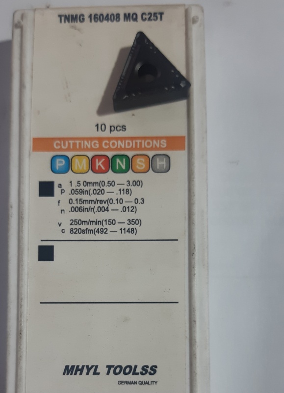 TNMG160408 MQ C25T