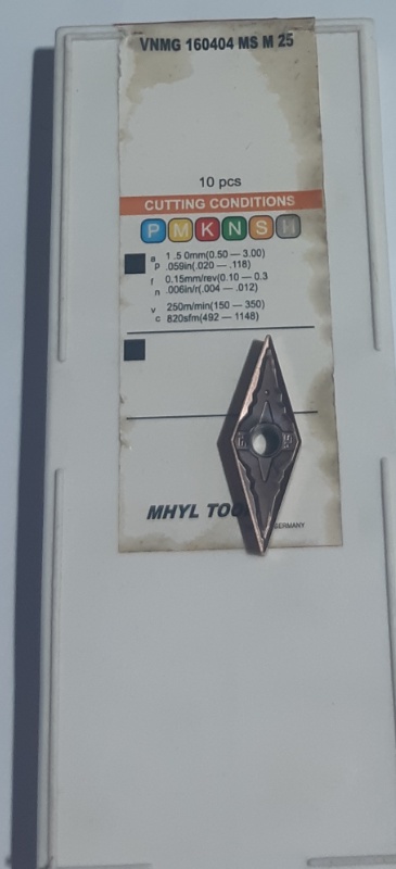VNMG160404 MS M25